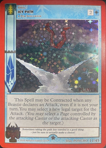 Icy Path (Player Stamped) [Caster's Cup Promo Cards]