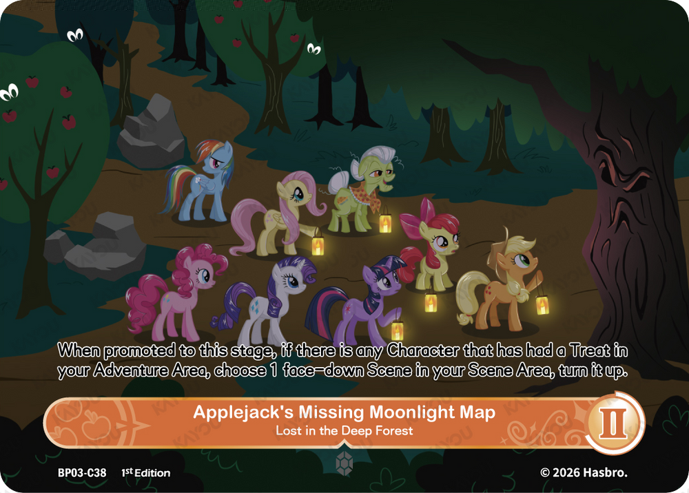 Applejack's Missing Moonlight Map (BP03-C38) [Nightmare Night]