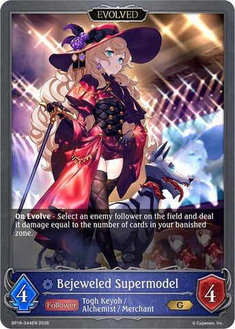 Bejeweled Supermodel (Evolved) (BP18-044EN) [Neometropolis]