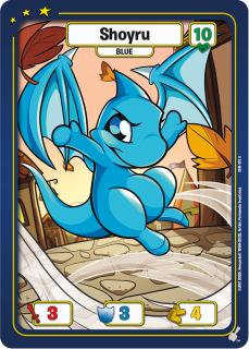 Shoyru (Blue) [Champions of Meridell]