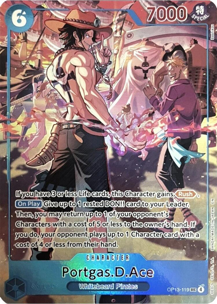 Portgas.D.Ace (English Version 3rd Anniversary Set) [One Piece Promotion Cards]