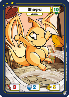 Shoyru (Yellow) [Champions of Meridell]