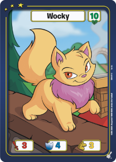 Wocky (Yellow) [Defenders of Neopia]