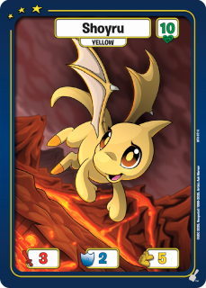 Shoyru (Yellow) [War for the Obelisk]