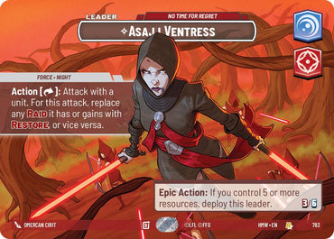 Asajj Ventress - No Time For Regret (783) (Showcase) (783) [Homeworlds]