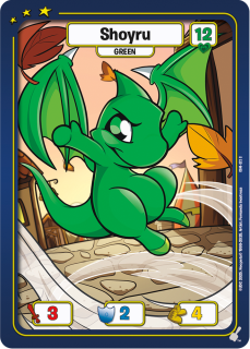 Shoyru (Green) [Champions of Meridell]