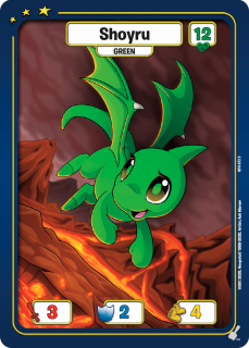 Shoyru (Green) [War for the Obelisk]