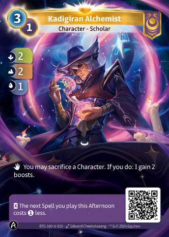 Kadigiran Alchemist (BTG-160-U-815) (PHYSICAL) (UNIQUE)