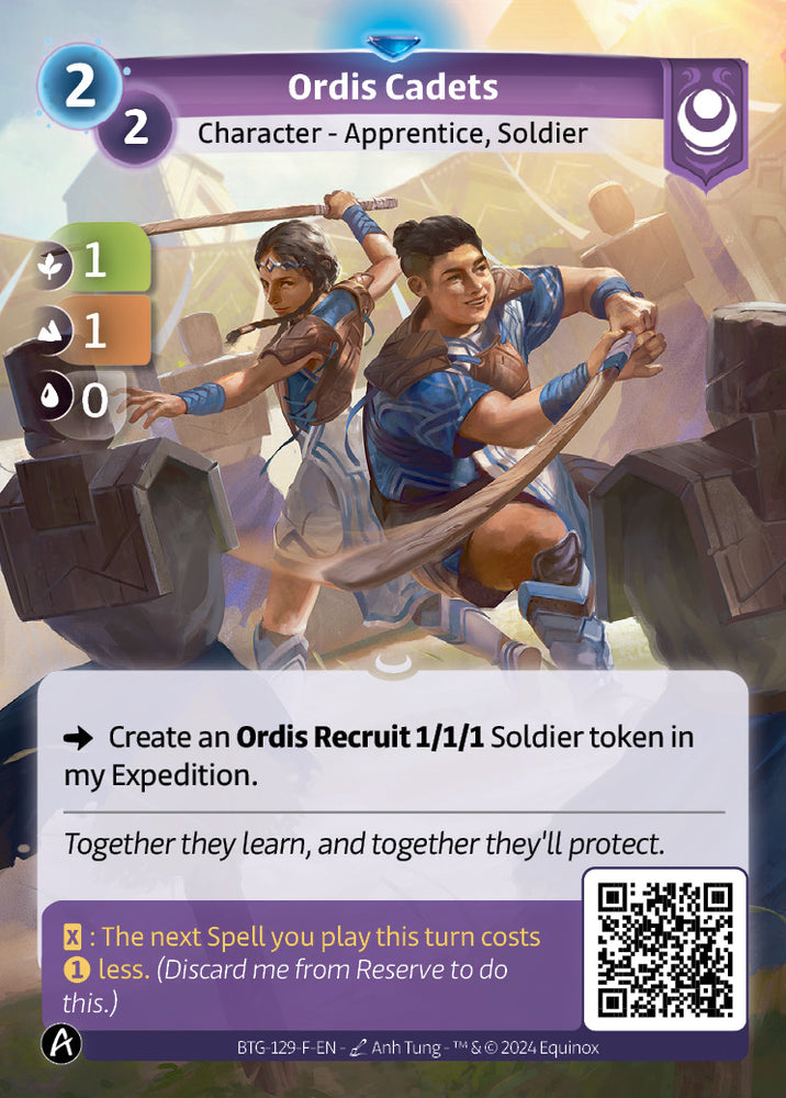 Ordis Cadets (BTG-129-F) (PHYSICAL)