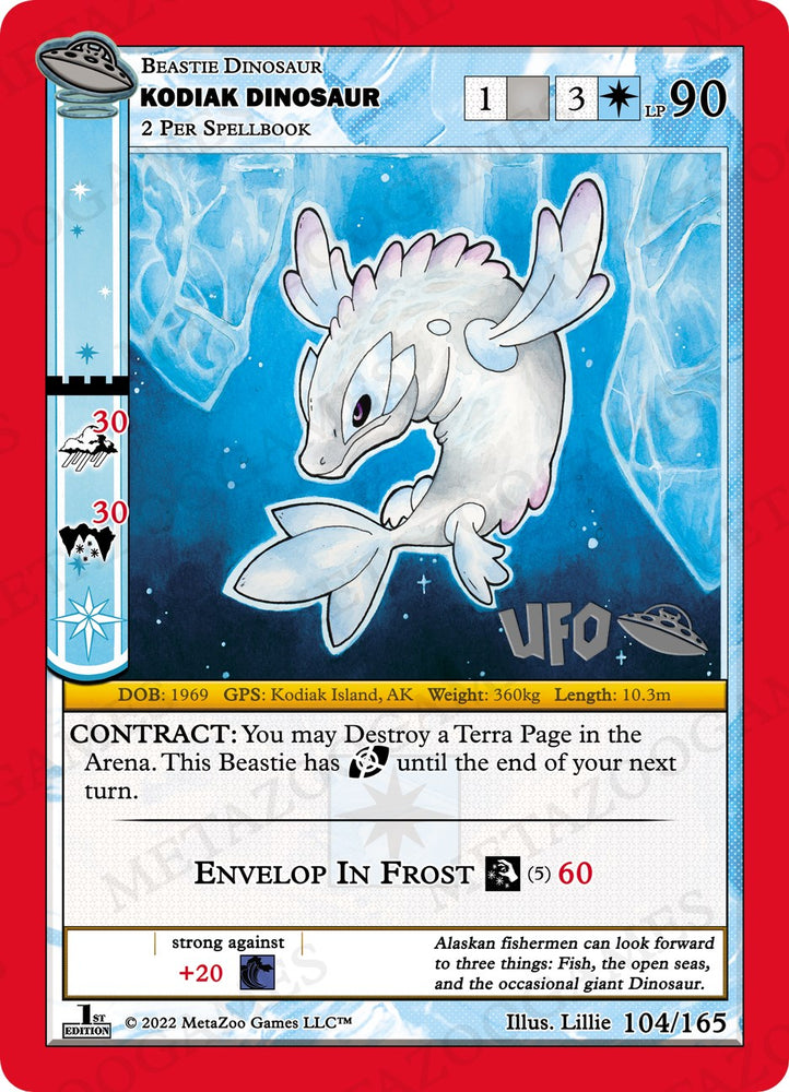 Kodiak Dinosaur [Cryptid Nation: UFO First Edition Spoiler Pack]