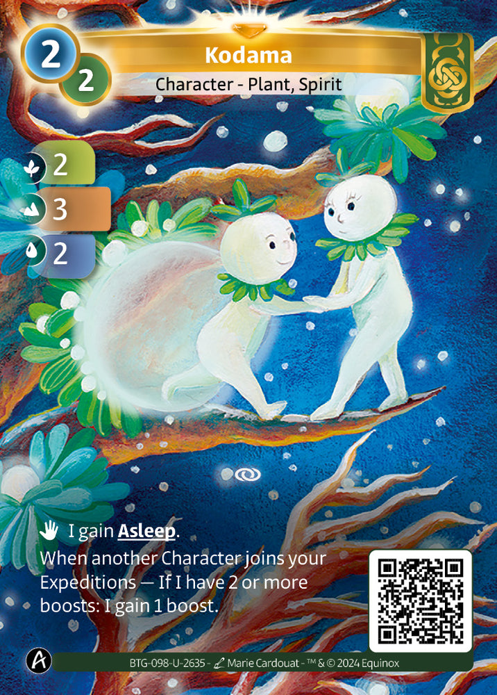 Kodama (BTG-098-U-2635) (DIGITAL) (KS ALT ART) (UNIQUE) (FOIL)