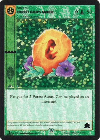 Forest God's Amber [Sample Cards]