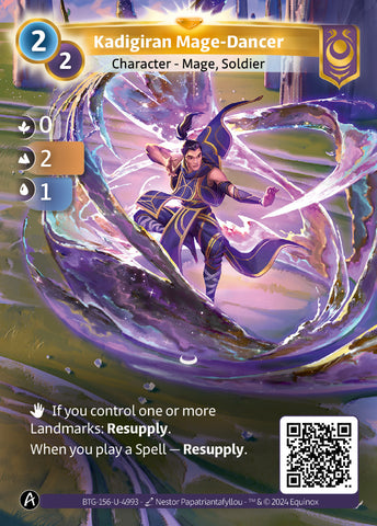 Kadigiran Mage-Dancer (BTG-156-U-4993) (DIGITAL) (UNIQUE)