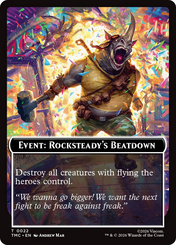 Event: Rocksteady's Beatdown [Teenage Mutant Ninja Turtles Commander Tokens]