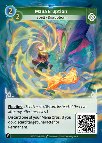 Mana Eruption (BTG-059-F) (PHYSICAL)