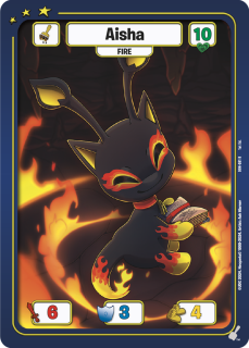 Aisha (Fire) [Defenders of Neopia]