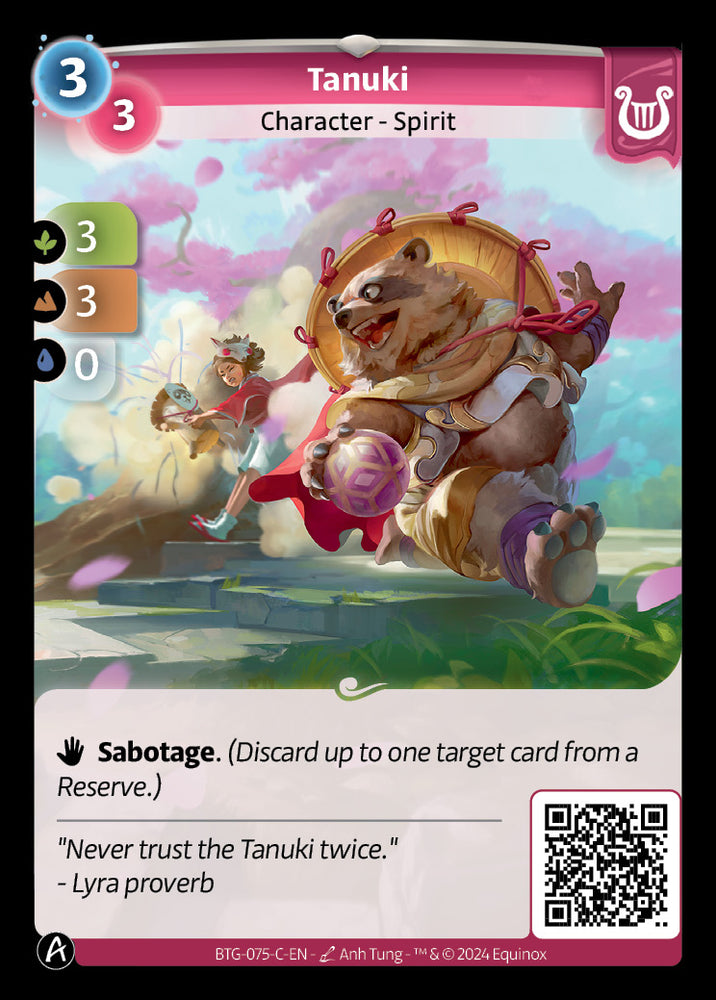 Tanuki (BTG-075-C) (DIGITAL) (KS ALT ART)