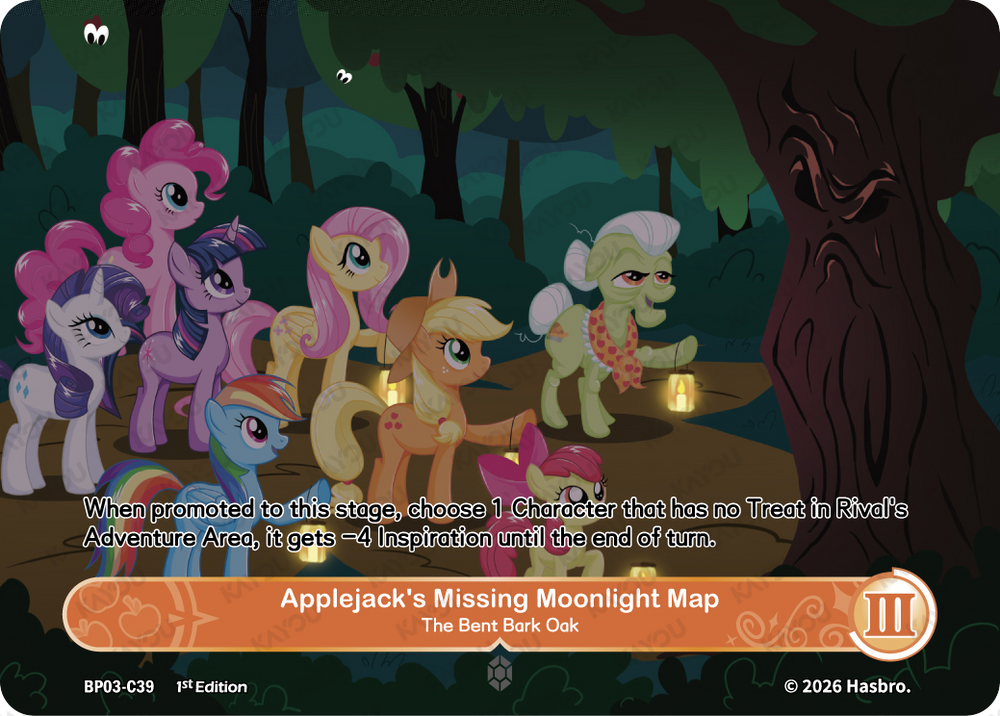 Applejack's Missing Moonlight Map (BP03-C39) [Nightmare Night]