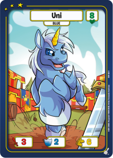 Uni (Blue) [Champions of Meridell]