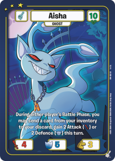 Aisha (Ghost) [Defenders of Neopia]