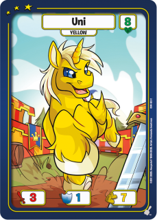 Uni (Yellow) [Champions of Meridell]