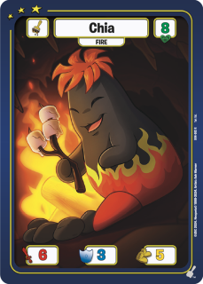 Chia (Fire) [Defenders of Neopia]