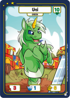 Uni (Green) [Champions of Meridell]