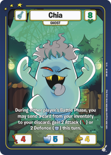 Chia (Ghost) [Defenders of Neopia]