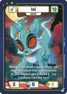 Ixi (Ghost) [Defenders of Neopia]