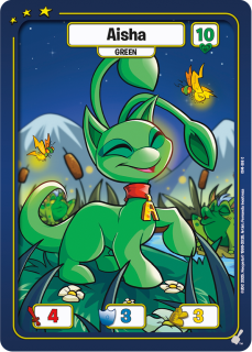 Aisha (Green)[Champions of Meridell]