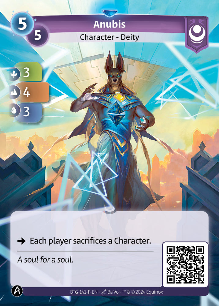 Anubis (BTG-141-F) (DIGITAL) (KS ALT ART)