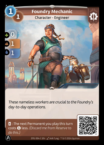 Foundry Mechanic (BTG-004-C) (PHYSICAL) (KS ALT ART)