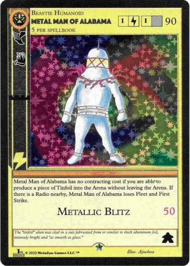 Metal Man of Alabama [Sample Cards]