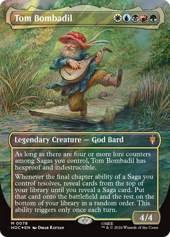 Tom Bombadil (Borderless) (Surge Foil) [The Hobbit: Eternal-Legal]