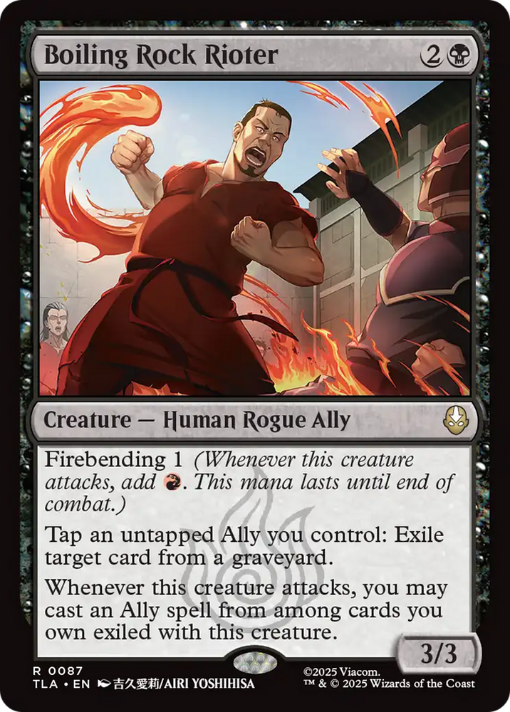 Boiling Rock Rioter [Avatar: The Last Airbender]
