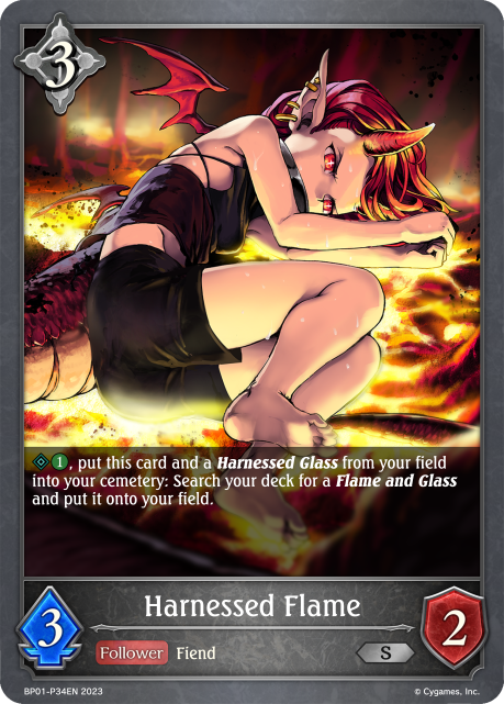 Harnessed Flame (BP01-P34EN) [Advent of Genesis]