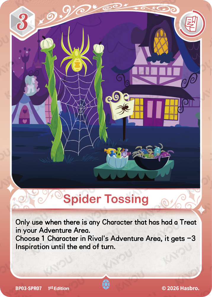 Spider Tossing (BP03-SPR07) [Nightmare Night]