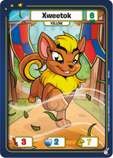 Xweetok (Yellow)[Champions of Meridell]