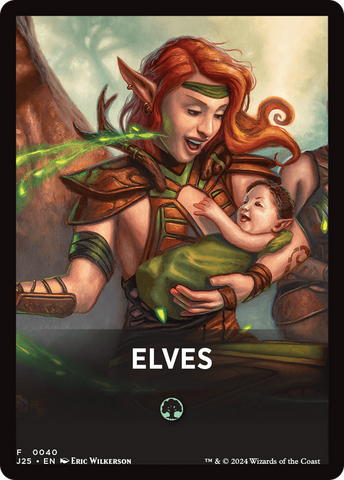 Elves Theme Card [Foundations Jumpstart Front Cards]