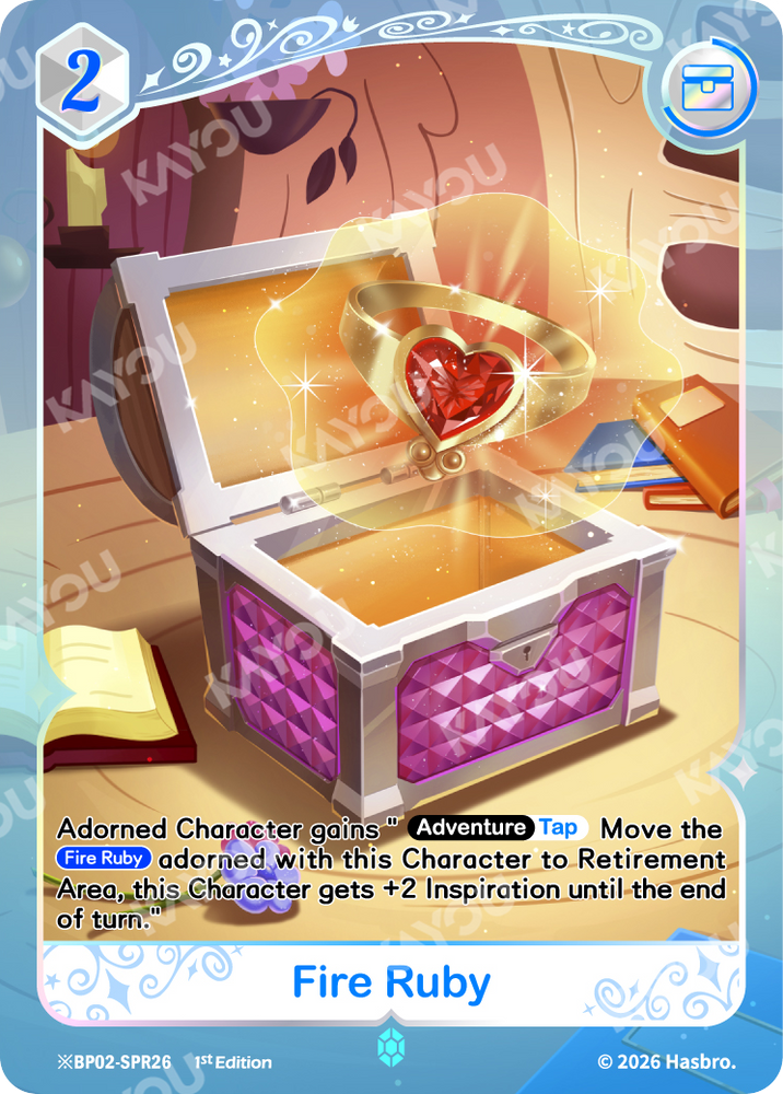 Fire Ruby (※BP02-SPR26) [Discord]