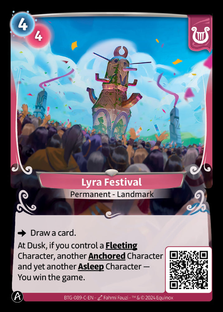 Lyra Festival (BTG-089-C) (PHYSICAL)