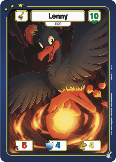 Lenny (Fire) [Defenders of Neopia]