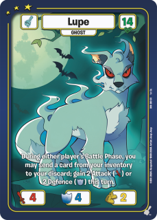 Lupe (Ghost) [Defenders of Neopia]