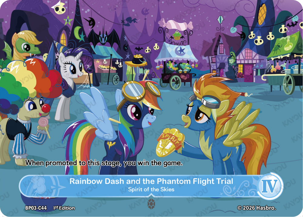 Rainbow Dash and the Phantom Flight Trial (BP03-C44) [Nightmare Night]