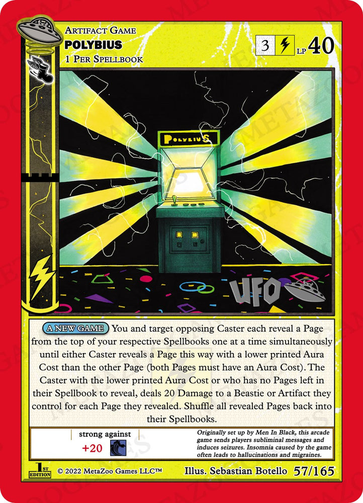 Polybius [Cryptid Nation: UFO First Edition Spoiler Pack]