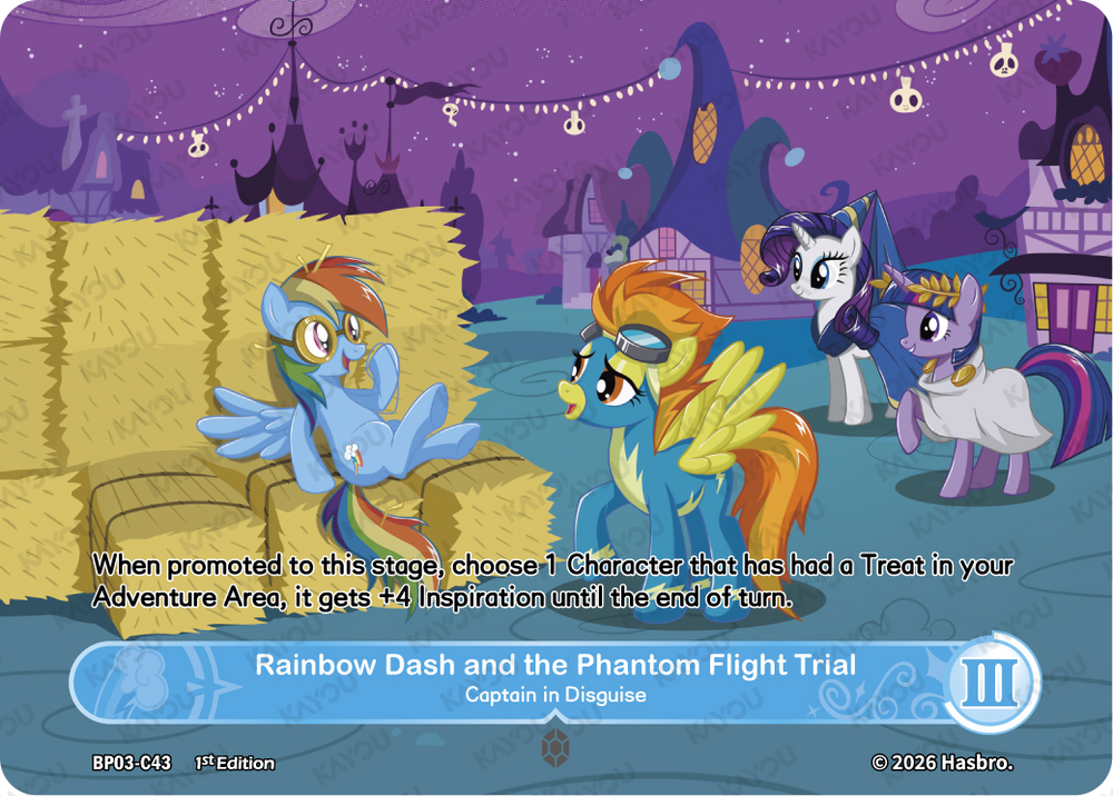 Rainbow Dash and the Phantom Flight Trial (BP03-C43) [Nightmare Night]