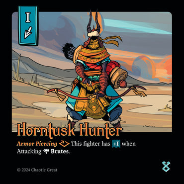 Horntusk Hunter [Auroxi Expansion, Marvorren Expansion]