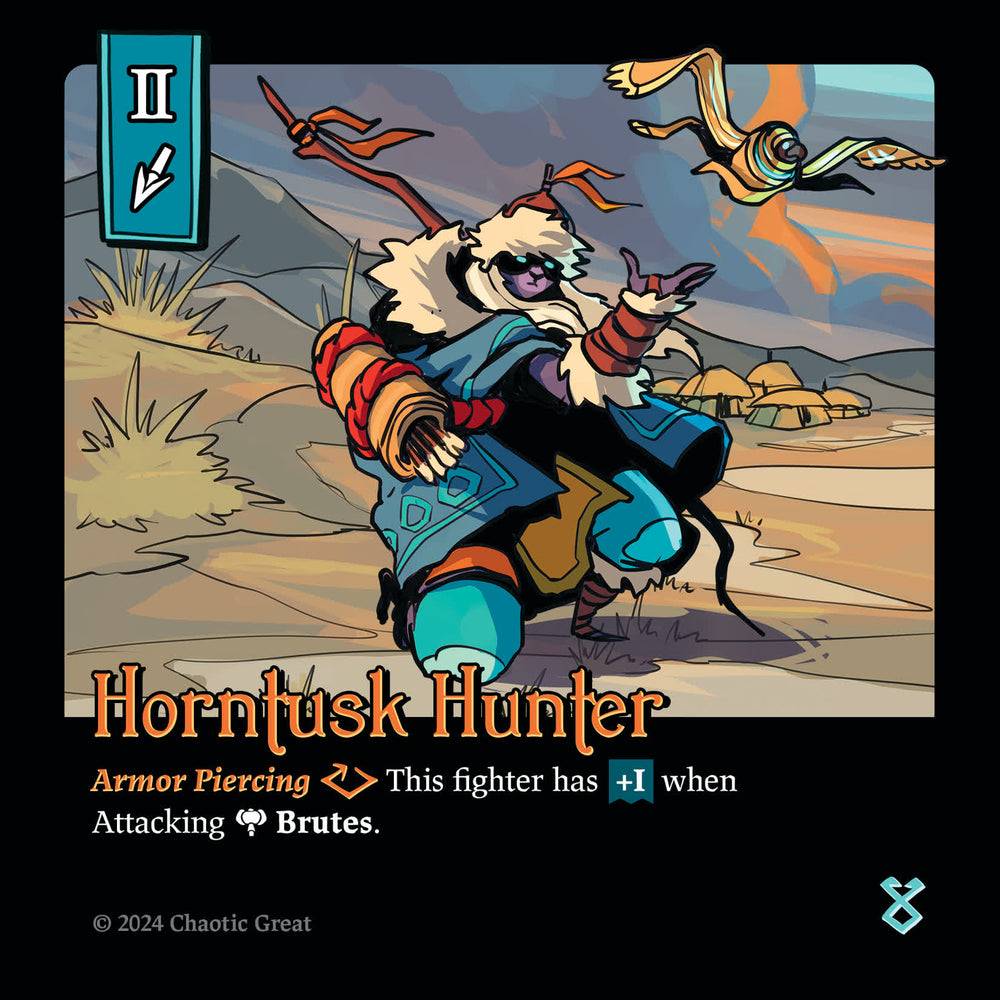 Horntusk Hunter [Auroxi Expansion, Marvorren Expansion]