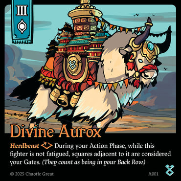 Divine Aurox (A001) [Auroxi Expansion]