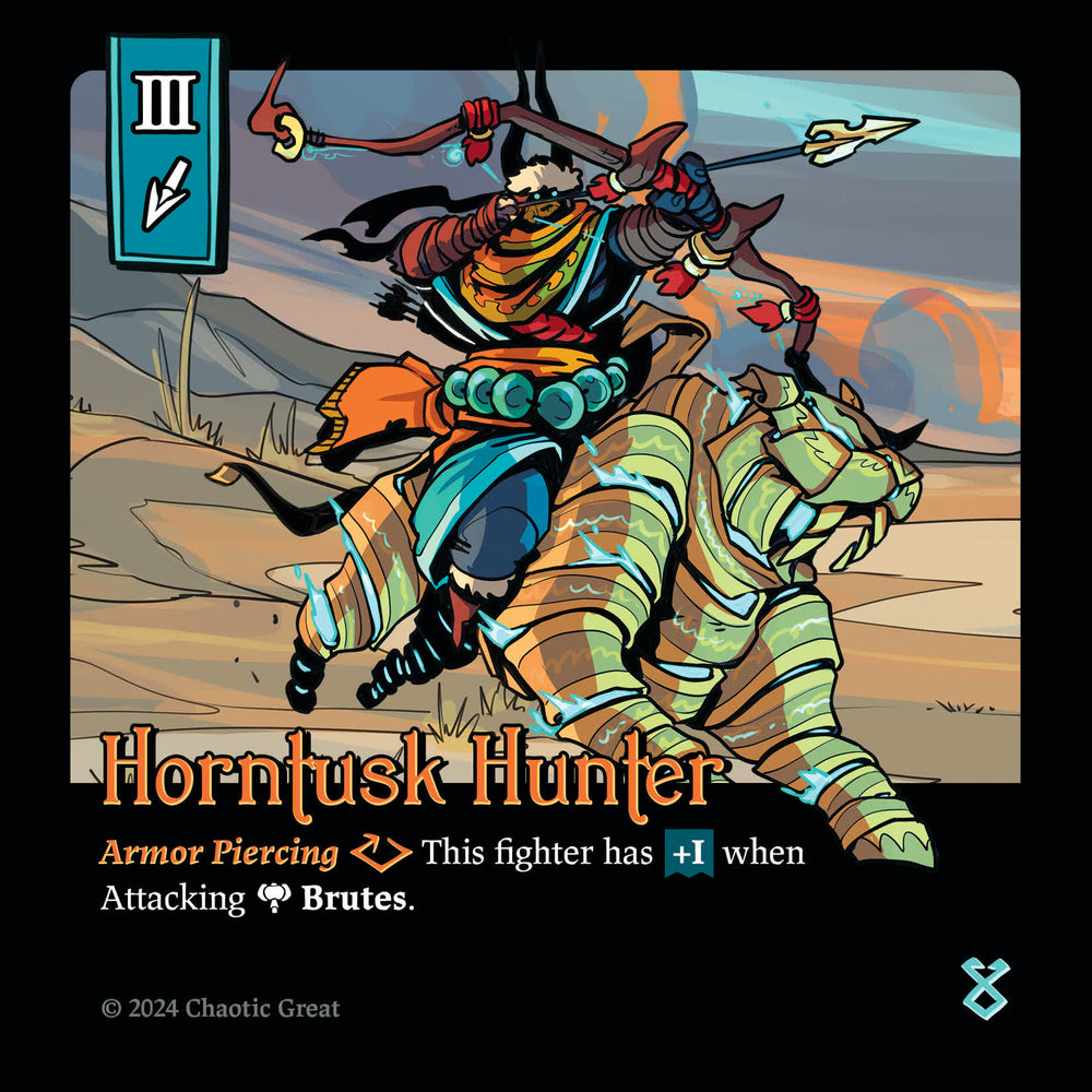 Horntusk Hunter [Auroxi Expansion, Marvorren Expansion]